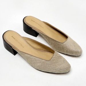 Mari Guidicelli Leblon rafia mule